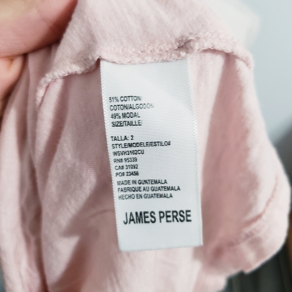 James Perse Pocket Tank Top 2 - Picture 7 of 7